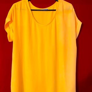 Mustard Yellow Blouse
